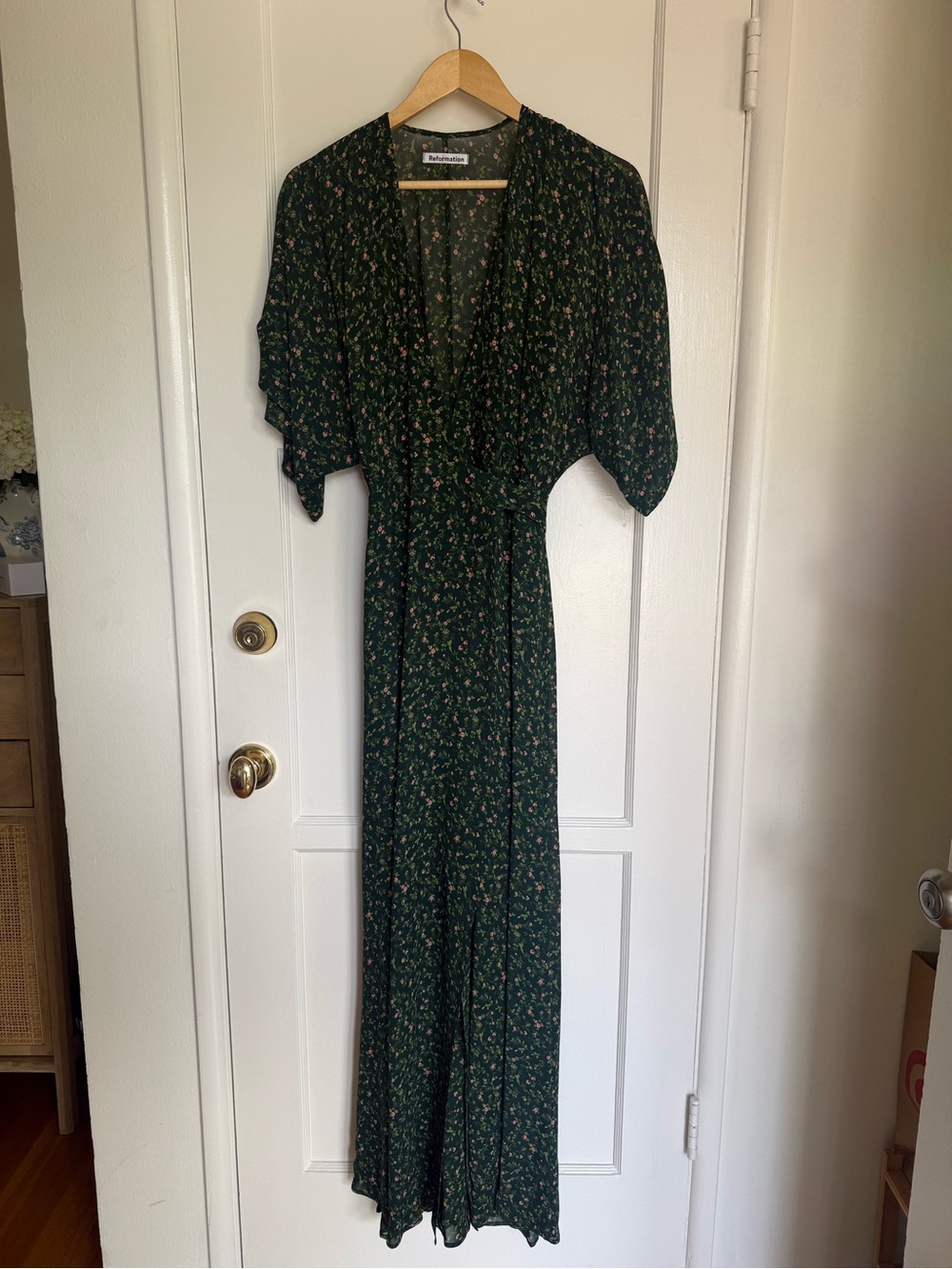 Reformation Winslow Wrap Dress - Picture 3 of 6